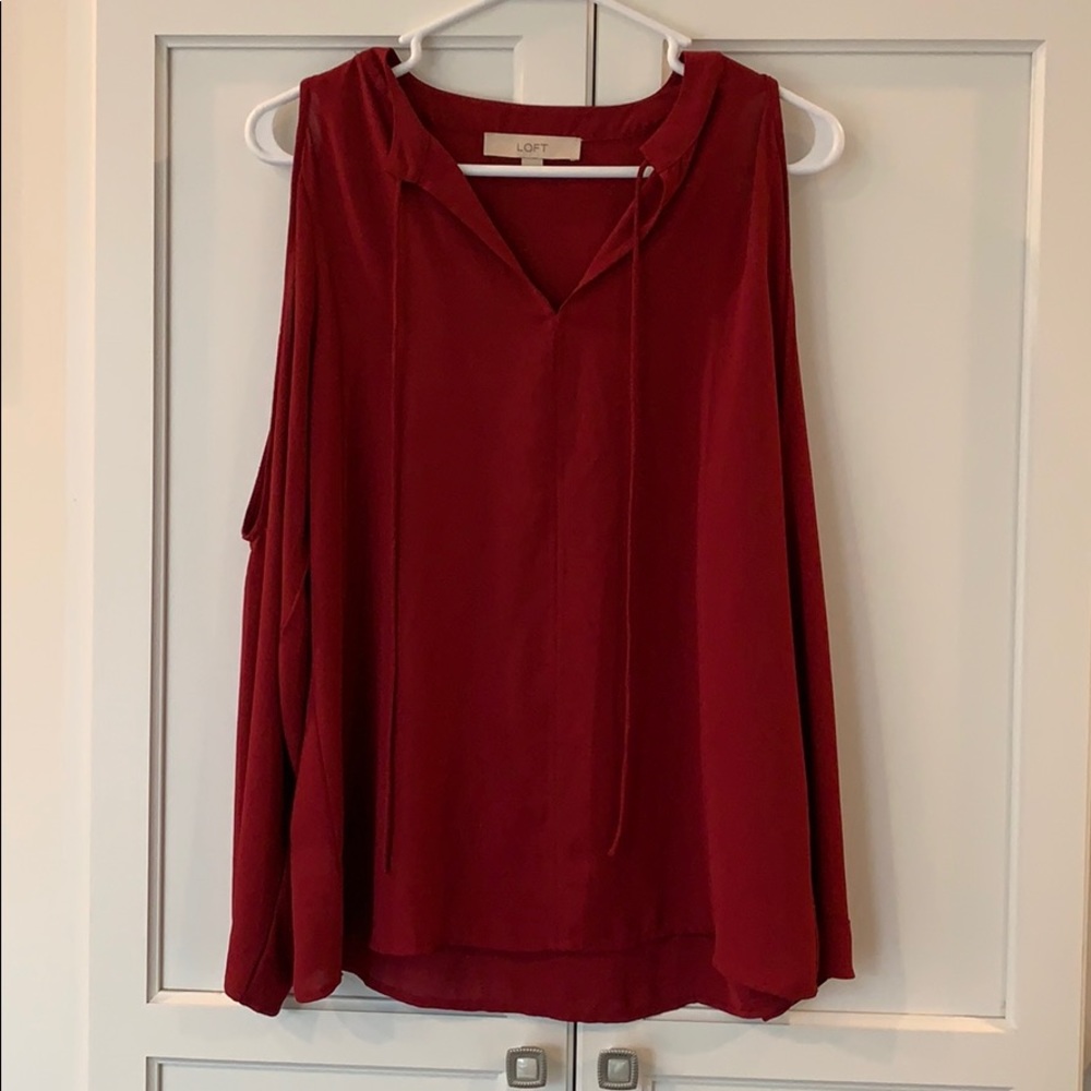 Cold Shoulder Blouse